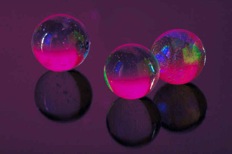 Colorful Neon Marbles