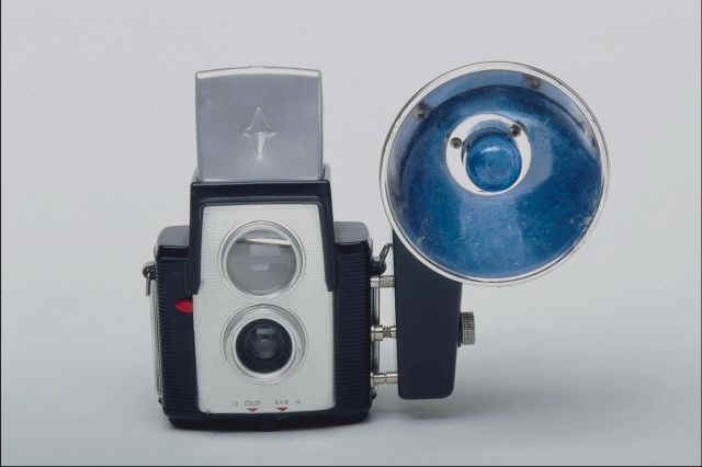 Classic Camera and Flashbulb