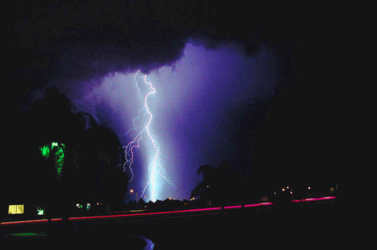 Spectacular Lightning Strike